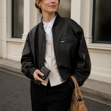Donna - Bomber casual oversize - Vestibilità elegante