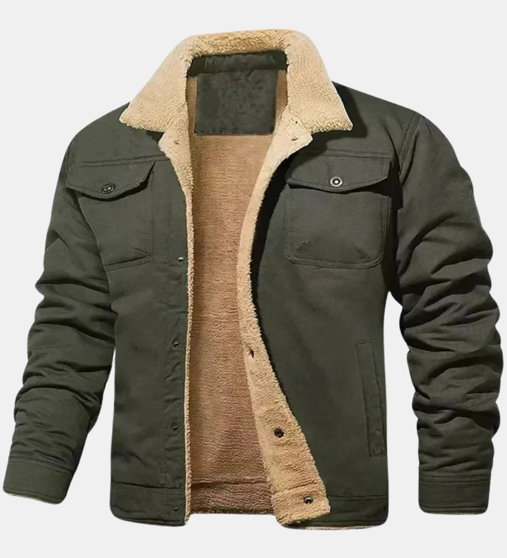 Michela™ | Bomber imbottito con fodera in sherpa