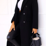 Trench lungo aderente da donna - Elegante e confortevole autunno inverno