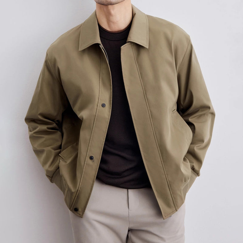 Giacca vintage casual moderna da uomo – Bomber corto retrò