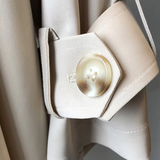 Trench lungo impermeabile da donna | Casuale