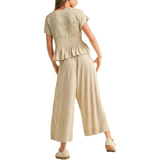 Set Oversized Donna – Con Vita Elastico, Adatto per Uso Casual e Quotidiano