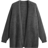 Cardigan donna in maglia spessa – Stile caldo e confortevole per autunno e inverno