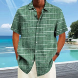 Varel | Camicia elegante a righe e quadri