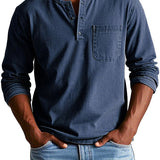 Varel | Camicia Vintage a Maniche Lunghe