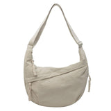 Alessia™ | Borsa a spalla in nylon con tasche zip