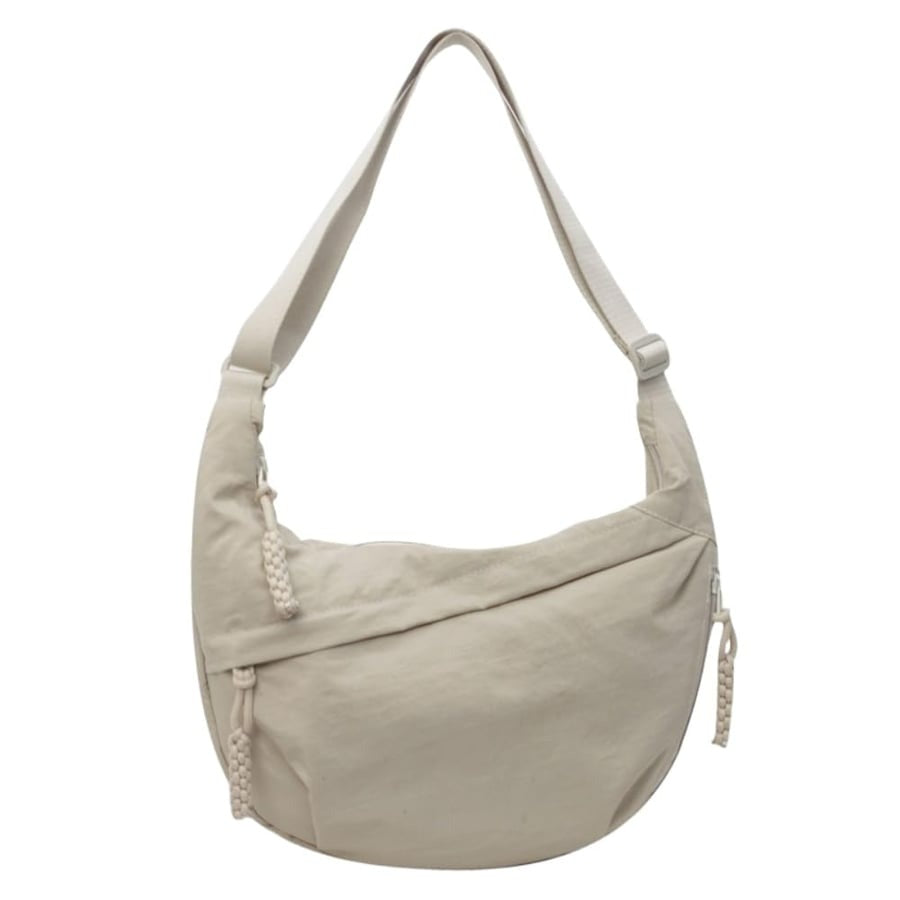 Alessia™ | Borsa a spalla in nylon con tasche zip
