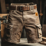 Varel | Pantaloni cargo corti rétro con molteplici tasche