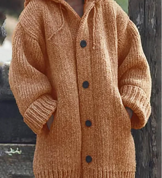 Gilet Oversized da Donna con Cappuccio – Adatto per Uso Casual e Autunnale