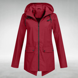 Elegante giacca impermeabile da donna