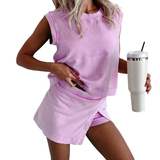 Set Femminile Sottile – Adatto per Sport e Tempo Libero, Include Top e Gonna con Sottogonna