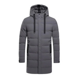 Angela™ | Piumino lungo con zip integrale