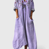 Abito A-line da Donna – Adatto per Occasioni Festive e Uso Estivo