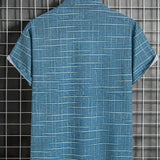 Varel | Camicia elegante a righe e quadri