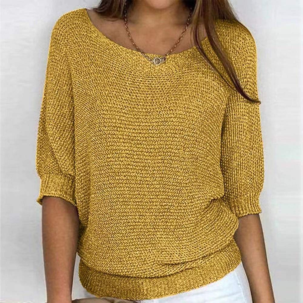 Pullover da donna in maglia | Morbido e versatile