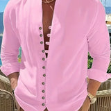 Varel | Camicia leggera in cotone a maniche lunghe