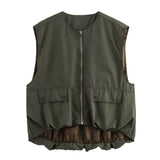 Gilet Leggero da Donna – Senza Maniche, Adatto per Primavera e Estate, Uso Casual