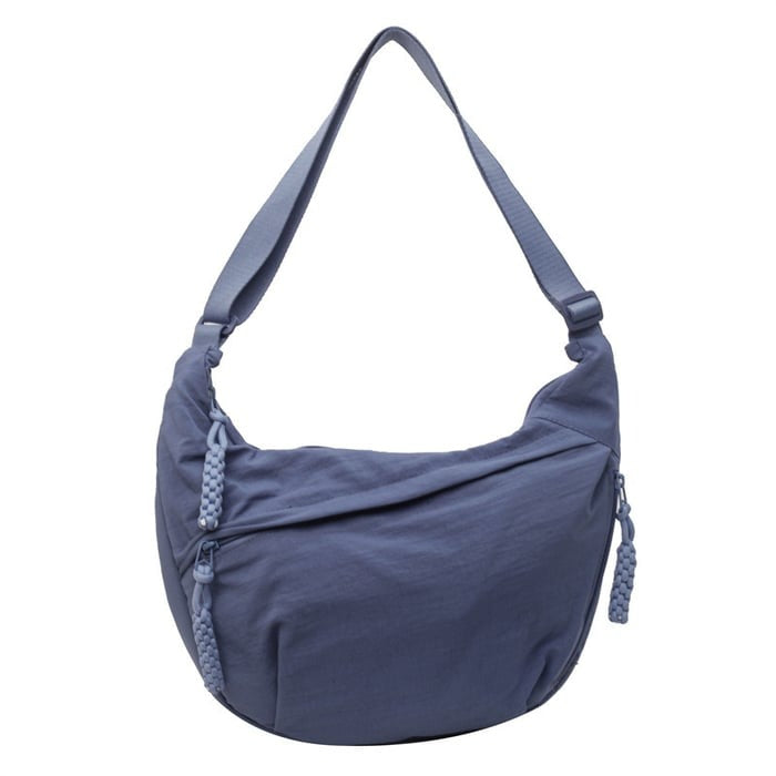 Alessia™ | Borsa a spalla in nylon con tasche zip