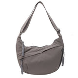 Alessia™ | Borsa a spalla in nylon con tasche zip