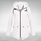 Elegante giacca impermeabile da donna