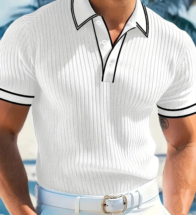 Varel | Polo elegante a maniche corte