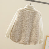 Donna - Gilet in shearling con chiusura a bottoni
