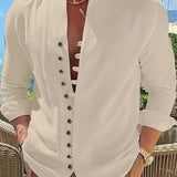 Varel | Camicia leggera in cotone a maniche lunghe