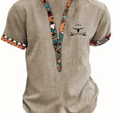Varel | Camicia elegante a maniche corte