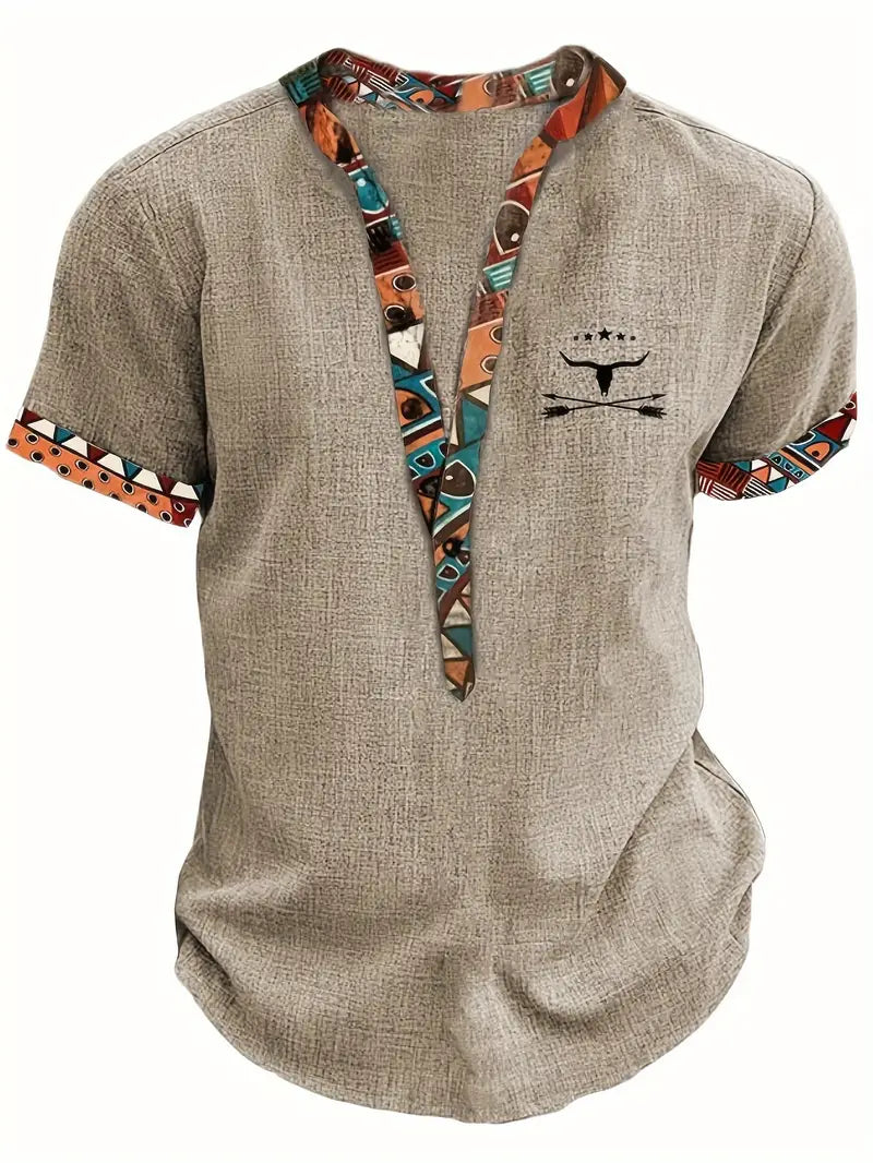 Varel | Camicia elegante a maniche corte