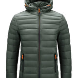 Carla™ | Piumino con cappuccio e zip frontale