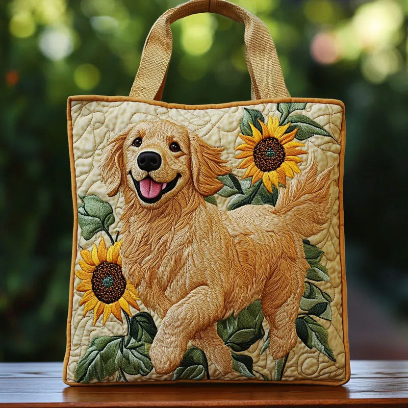 Borsa artigianale - Golden Retriever