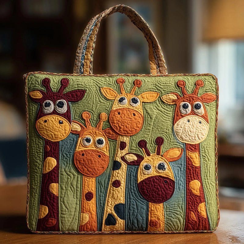 Borsa trapuntata - Giraffa