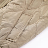 Varel | Giacca trapuntata in maglia intrecciata patchwork