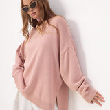Varel | Pull con fessura sovradimensionata