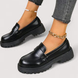 Rachele™ | Mocassino con suola squadrata e plateau