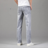 Uomo premium resistenti taglio dritto aderente Jeans – Denim pantaloni