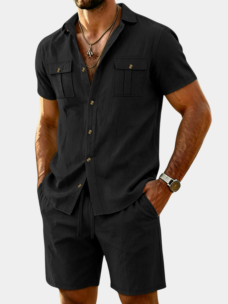 Varel | Completo coordinato in lino per uomo