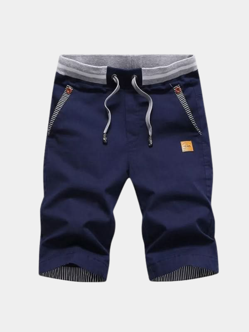 Varel | Pantaloncini chino con cordino da uomo