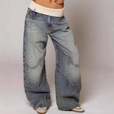 Jeans Baggy Donna | Cuciture Evidenti & Vita Confortevole