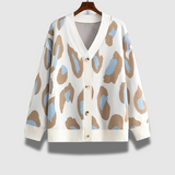 Cardigan lungo donna premium con scollo a V