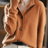 Cardigan donna con bottoni - Morbido e facile da indossare