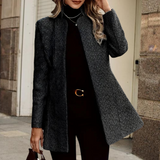 Donna - Trench chic con colletto rialzato