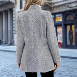 Donna - Trench chic con colletto rialzato