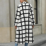 Donna - Caldo cappotto invernale di lusso - Stile accogliente