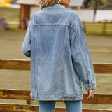 Donna - Giacca di jeans - Vestibilità comoda e alla moda