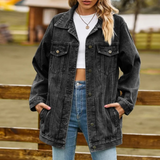 Donna - Giacca di jeans - Vestibilità comoda e alla moda