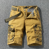 Varel | Pantaloni cargo corti con cintura