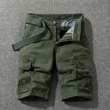 Varel | Pantaloni cargo corti con cintura
