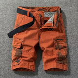 Varel | Pantaloni cargo corti con cintura