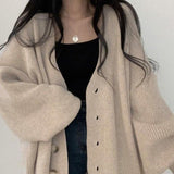 Donna - Cardigan oversize - Button-Down